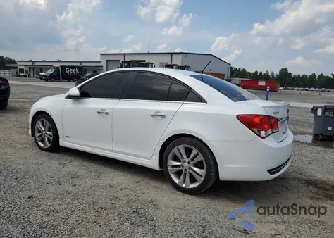 2012 Chevrolet Cruze Ltz z USA, uszkodzony, nr VIN 1G1PH5SC3C7333485